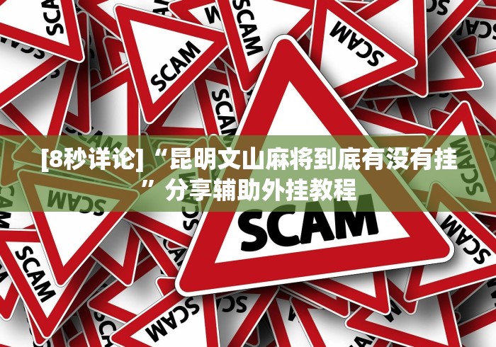 全网解答|“旺旺南平麻将可以开挂吗	”(确实是有挂)知乎