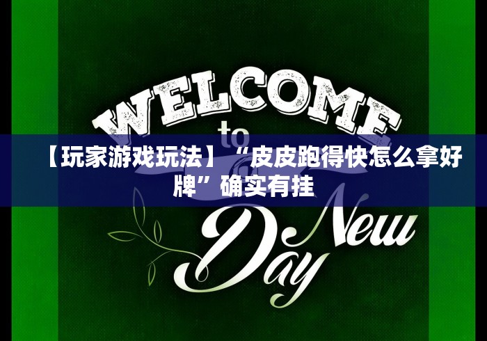 【知识科普】“微乐保皇小程序怎么抓好牌	”(原来确实是有挂) 