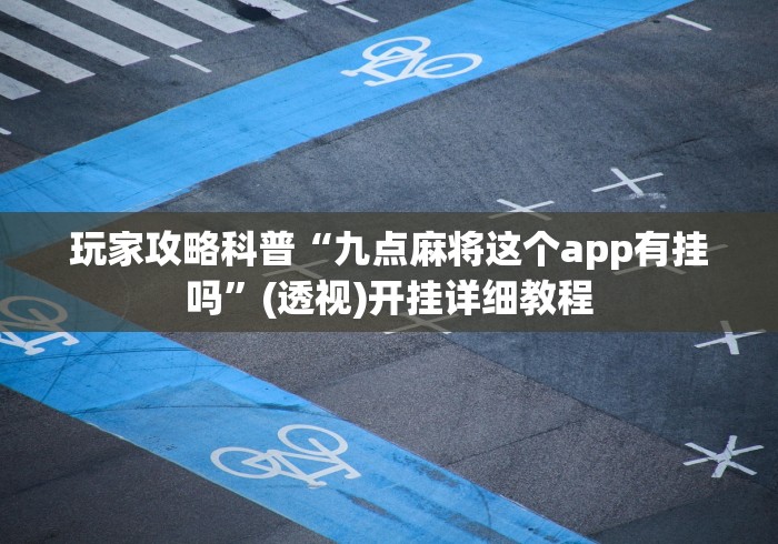 玩家必备攻略!微乐麻将万能开挂神器”(详细开挂教程)