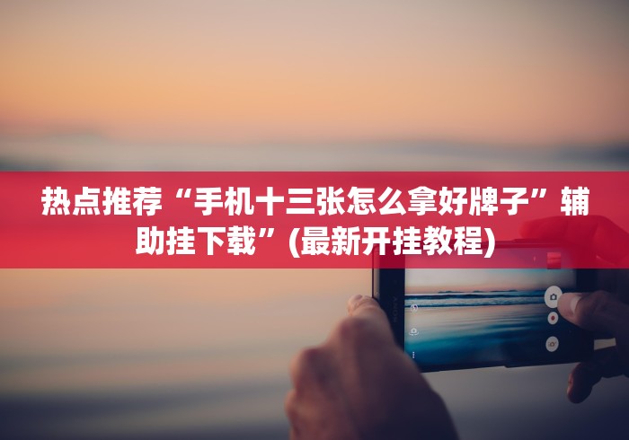 热点推荐“手机十三张怎么拿好牌子”辅助挂下载”(最新开挂教程)