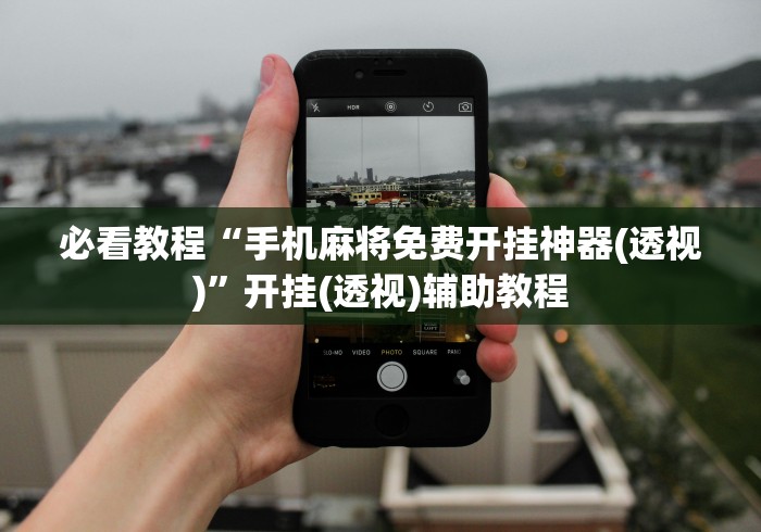 必看教程“手机麻将免费开挂神器(透视)”开挂(透视)辅助教程