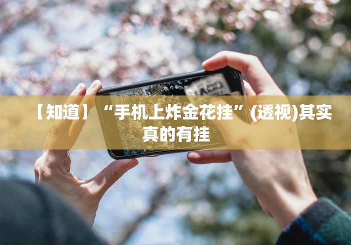【知道】“手机上炸金花挂	”(透视)其实真的有挂