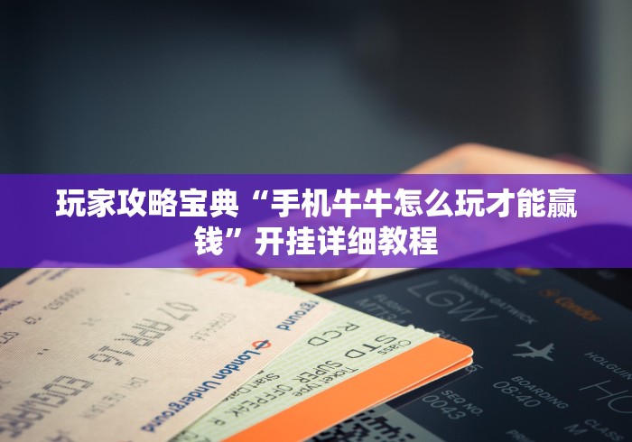 玩家攻略宝典“手机牛牛怎么玩才能赢钱”开挂详细教程