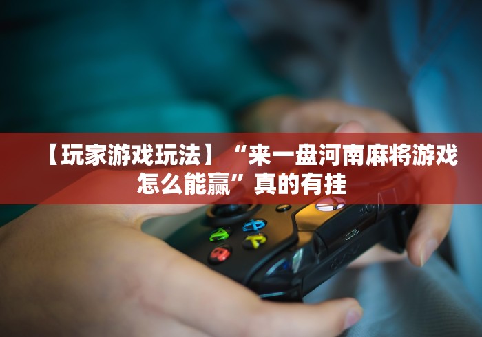 【玩家游戏玩法】“来一盘河南麻将游戏怎么能赢”真的有挂