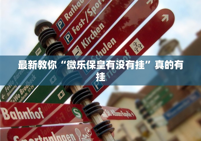 最新教你“微乐保皇有没有挂”真的有挂