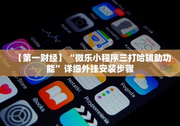 【第一财经】“微乐小程序三打哈辅助功能”详细外挂安装步骤