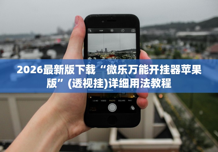2026最新版下载“微乐万能开挂器苹果版	”(透视挂)详细用法教程