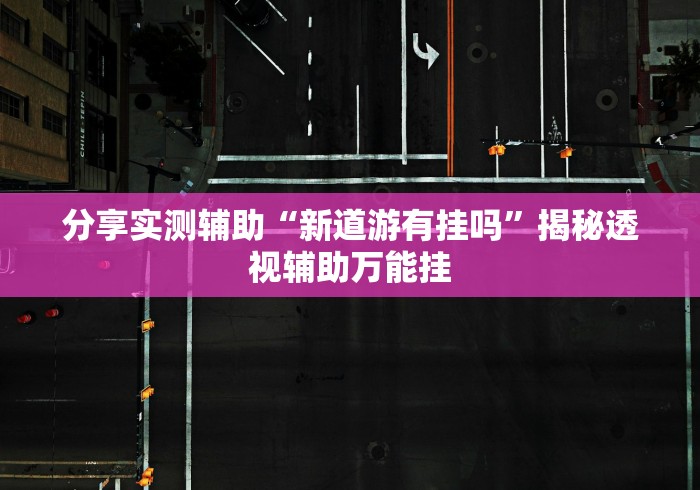 分享实测辅助“新道游有挂吗	”揭秘透视辅助万能挂