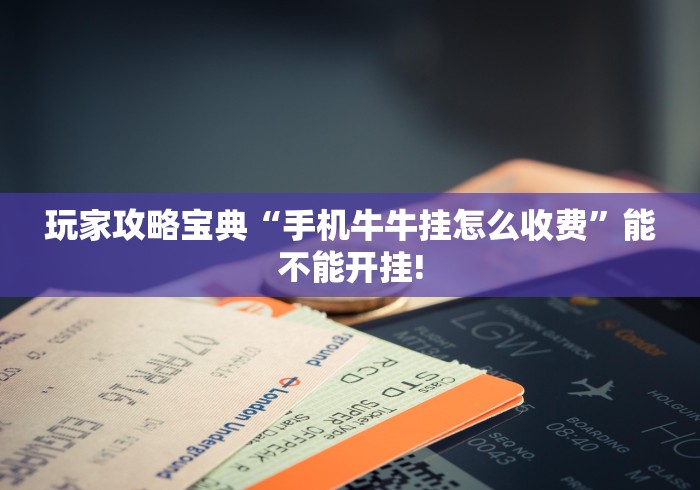 玩家攻略宝典“手机牛牛挂怎么收费”能不能开挂!