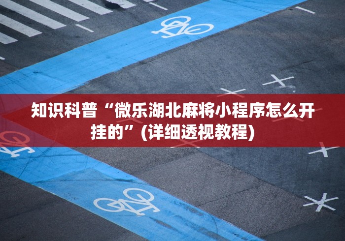 科普实测“微乐跑得快开挂视频教程”真的有挂