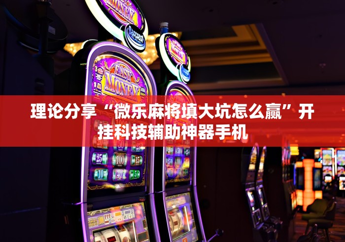 理论分享“微乐麻将填大坑怎么赢”开挂科技辅助神器手机