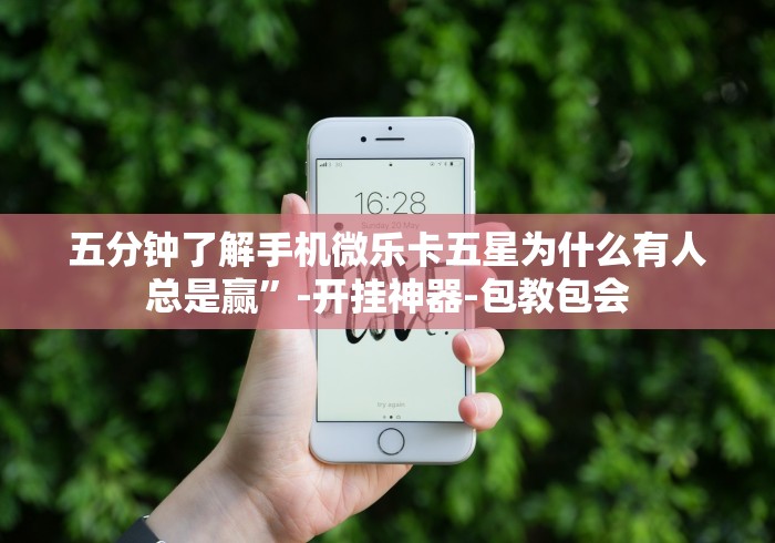五分钟了解手机微乐卡五星为什么有人总是赢”-开挂神器-包教包会