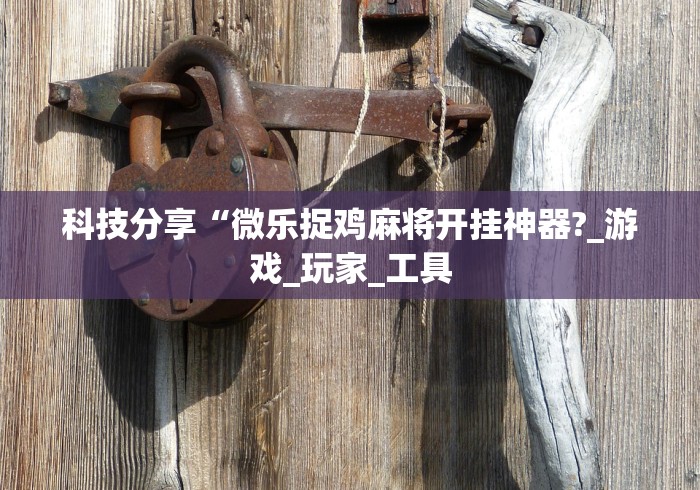 玩家热议“微乐麻将跑得快总输咋回事”附开挂脚本