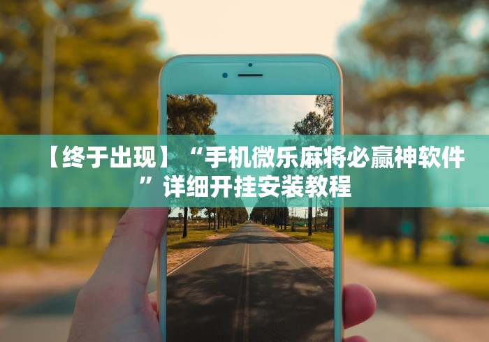 【终于出现】“手机微乐麻将必赢神软件”详细开挂安装教程