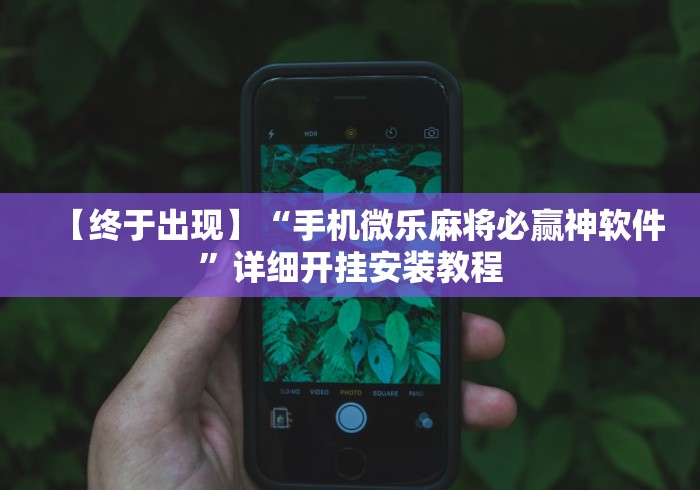 实测神器辅助“相约麻将十三水开挂现场安装(辅助外挂+教程) 