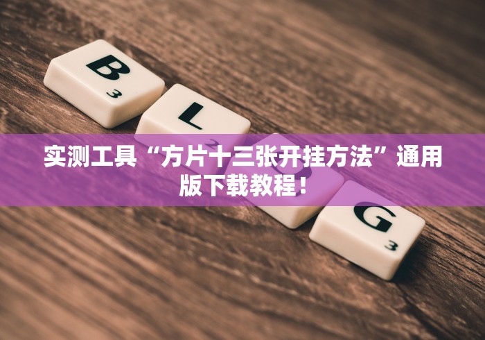 助赢神器“十三水玩牌技巧”-必赢神器安装