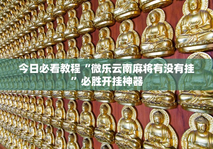 内测功能“好运南京麻将万能开挂神器”必胜开挂神器