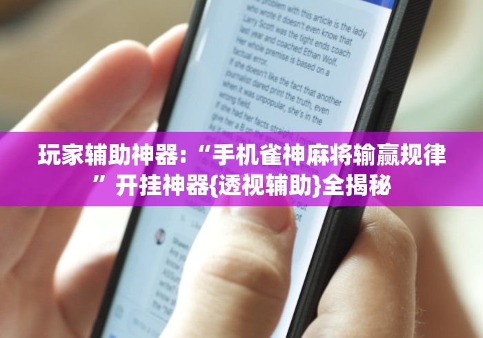 我来告诉你“新荣耀大厅辅助”详细辅助软件教程