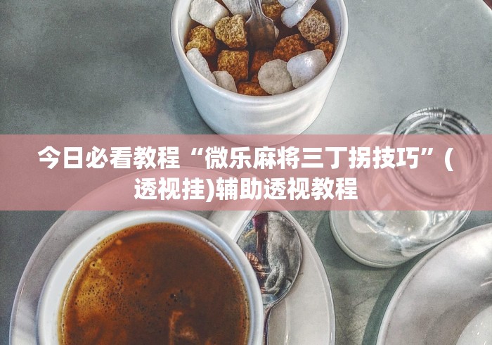 今日必看教程“微乐麻将三丁拐技巧”(透视挂)辅助透视教程