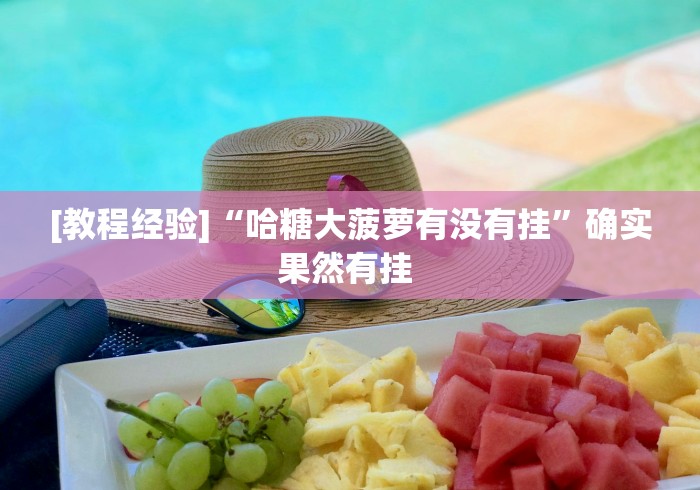 [教程经验]“哈糖大菠萝有没有挂	”确实果然有挂 