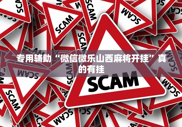 专用辅助“微信微乐山西麻将开挂	”真的有挂