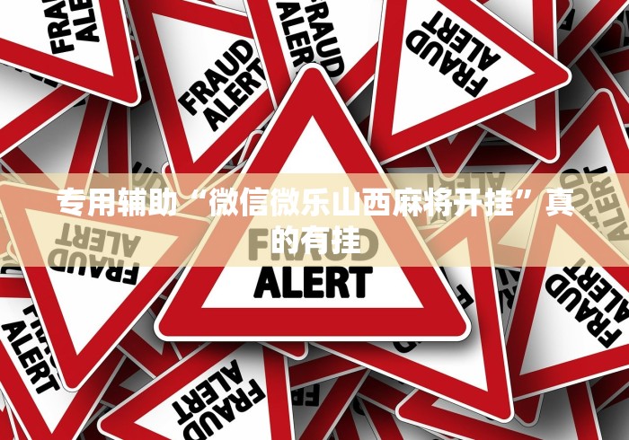 专用辅助“微信微乐山西麻将开挂”真的有挂