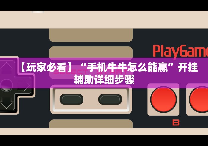【玩家必看】“手机牛牛怎么能赢”开挂辅助详细步骤