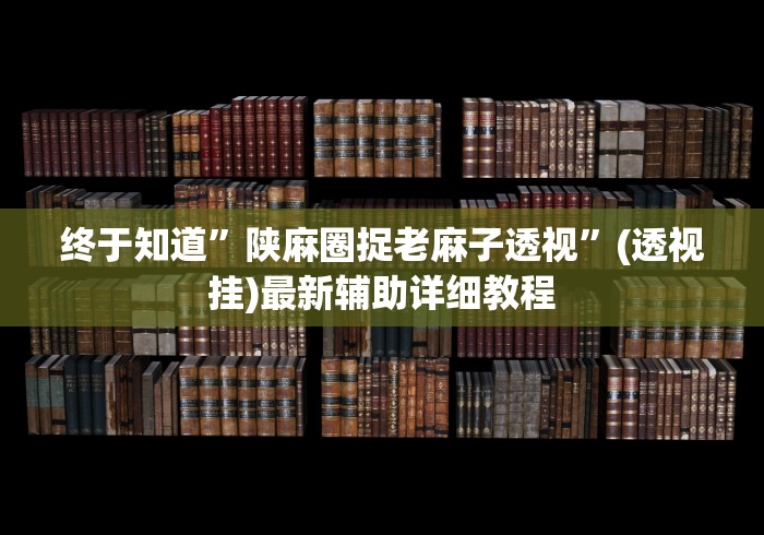 终于知道”陕麻圈捉老麻子透视	”(透视挂)最新辅助详细教程