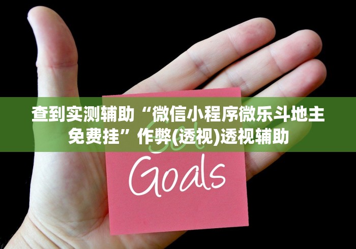 查到实测辅助“微信小程序微乐斗地主免费挂”作弊(透视)透视辅助