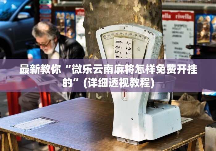最新教你“微乐云南麻将怎样免费开挂的”(详细透视教程)