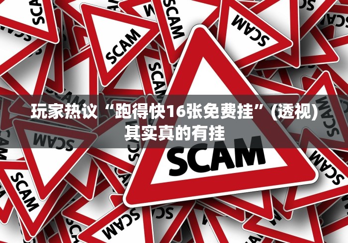 玩家热议“跑得快16张免费挂”(透视)其实真的有挂