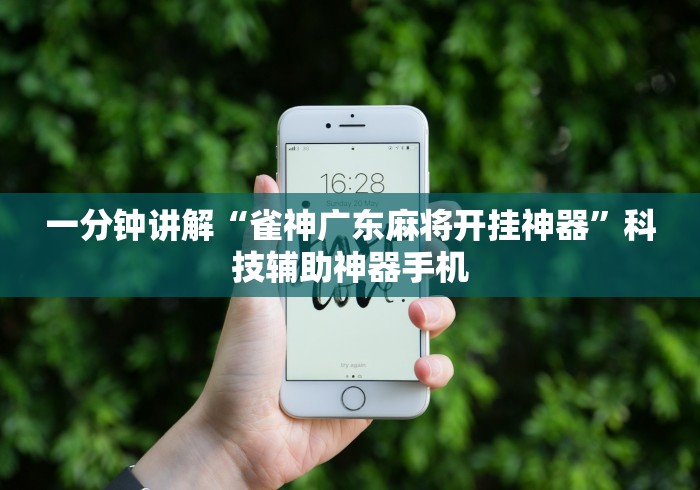 一分钟讲解“雀神广东麻将开挂神器”科技辅助神器手机