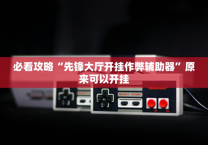 必看攻略“先锋大厅开挂作弊辅助器”原来可以开挂
