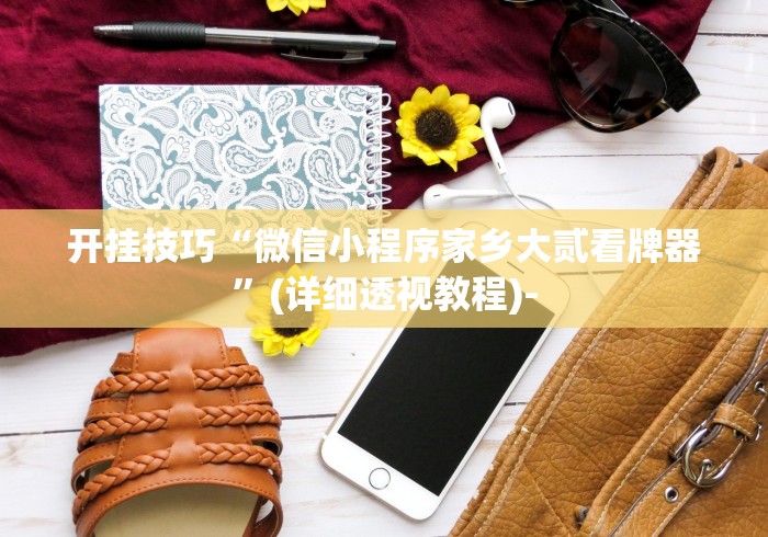 开挂技巧“微信小程序家乡大贰看牌器”(详细透视教程)-