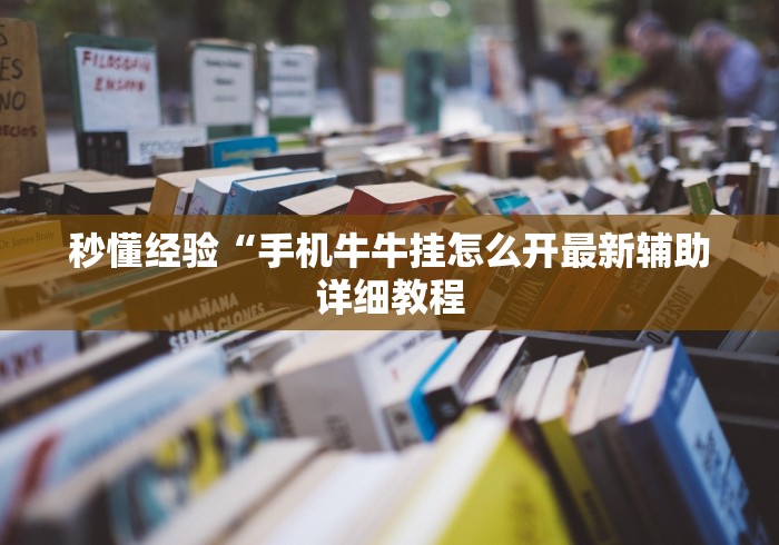秒懂经验“手机牛牛挂怎么开最新辅助详细教程 秒懂经验“手机牛牛挂怎么开最新辅助详细教程