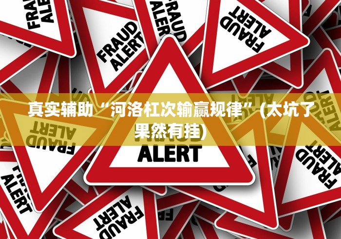 真实辅助“河洛杠次输赢规律	”(太坑了果然有挂)