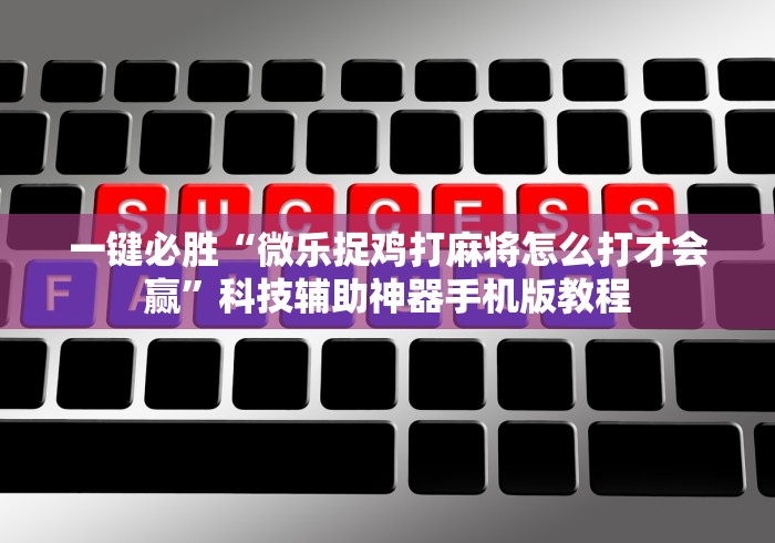 使用分享!小程序途游麻将绝对有挂(辅助外挂+教程) 使用分享!小程序途游麻将绝对有挂(辅助外挂+教程)