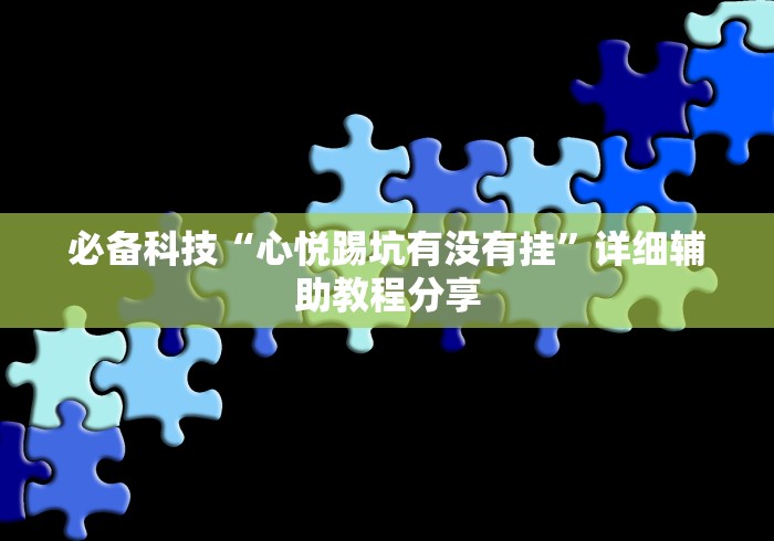 必备科技“心悦踢坑有没有挂”详细辅助教程分享