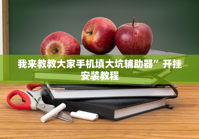 我来教教大家手机填大坑辅助器”开挂安装教程