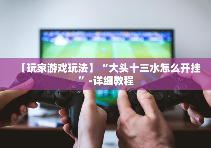 【玩家游戏玩法】“大头十三水怎么开挂”-详细教程