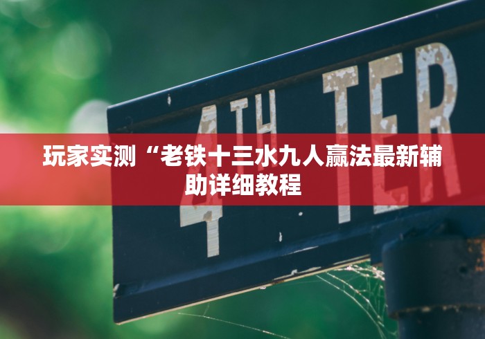 玩家实测“老铁十三水九人赢法最新辅助详细教程