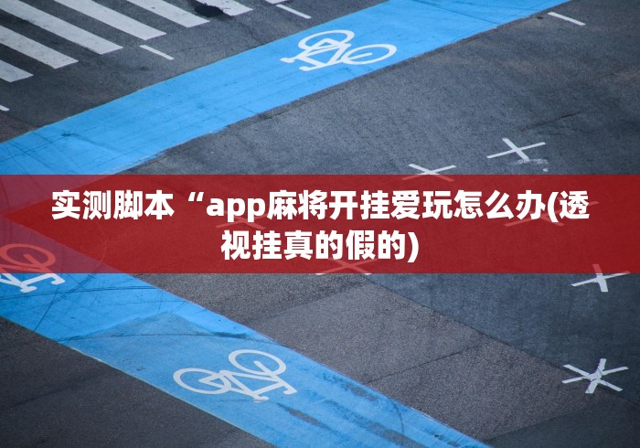 最新一款“牵手跑胡子开挂神器下载”(详细开挂教程)