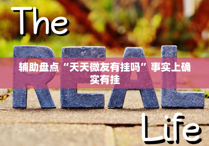 辅助盘点“天天微友有挂吗	”事实上确实有挂