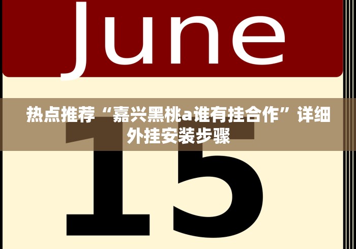 热点推荐“嘉兴黑桃a谁有挂合作”详细外挂安装步骤