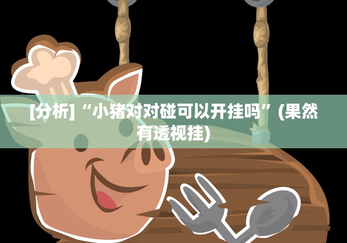 [分析]“小猪对对碰可以开挂吗”(果然有透视挂)