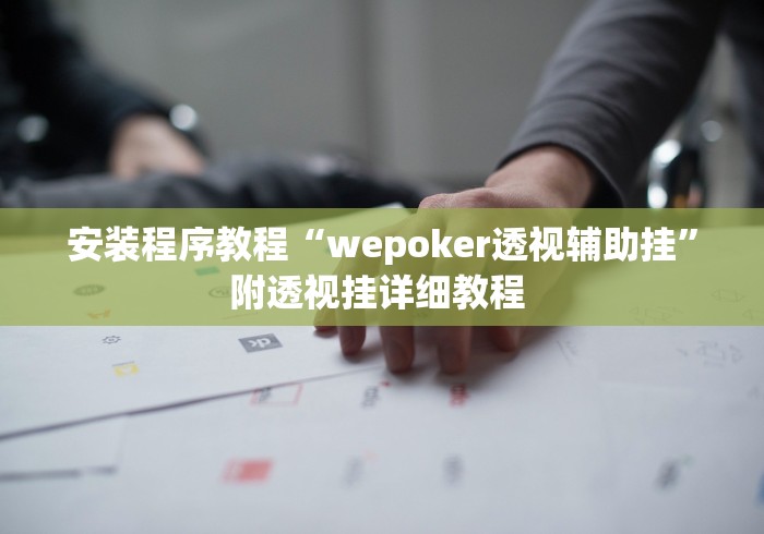 安装程序教程“wepoker透视辅助挂”附透视挂详细教程 