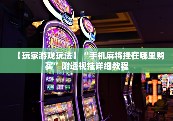 【玩家游戏玩法】“手机麻将挂在哪里购买”附透视挂详细教程