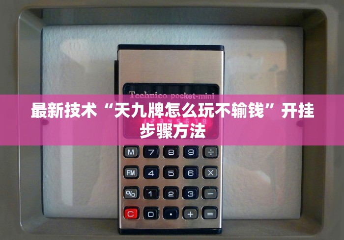 最新技术“天九牌怎么玩不输钱”开挂步骤方法