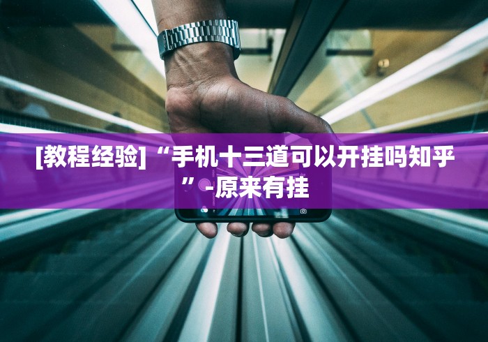 [教程经验]“手机十三道可以开挂吗知乎”-原来有挂