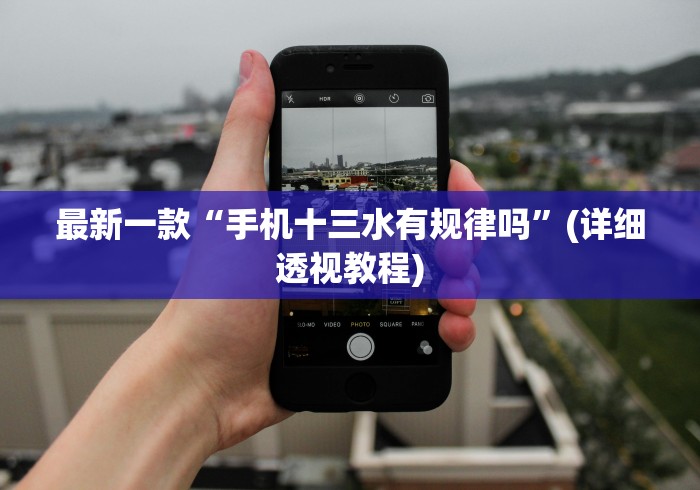 最新一款“手机十三水有规律吗”(详细透视教程)